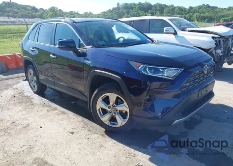 2021 Toyota Rav4 Hybrid Limited из США, поврежденный, VIN 4T3D6RFV2MU039844